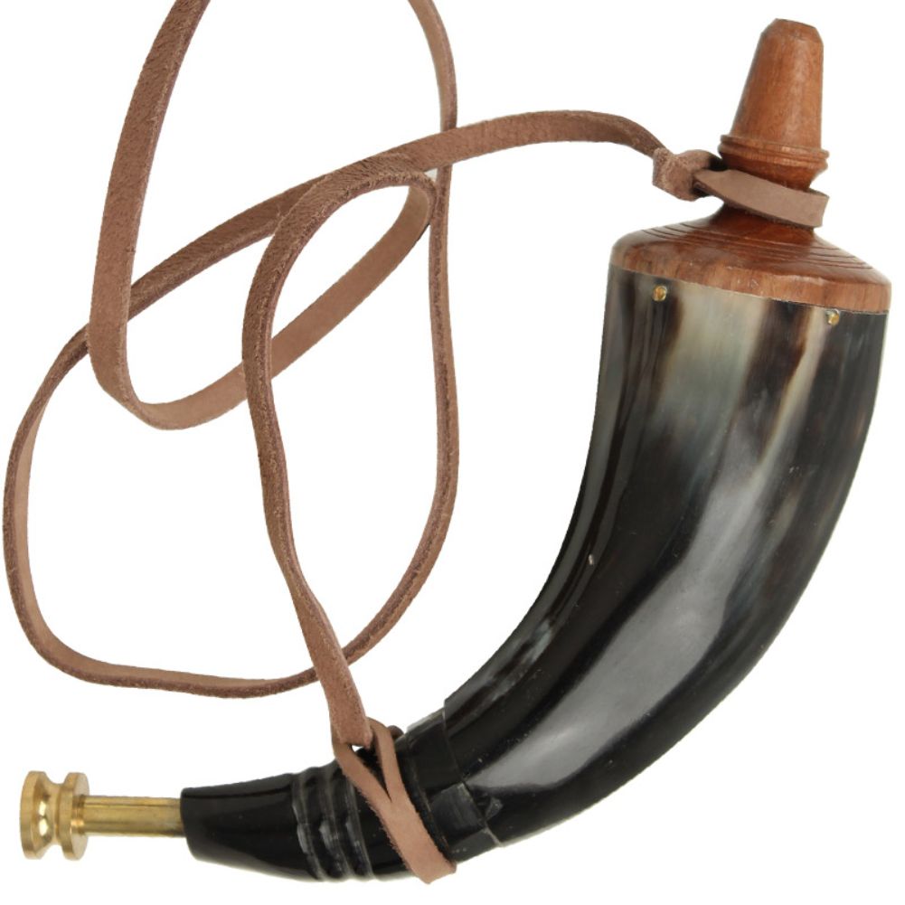 Handcrafted Daniel Boone Powder Horn