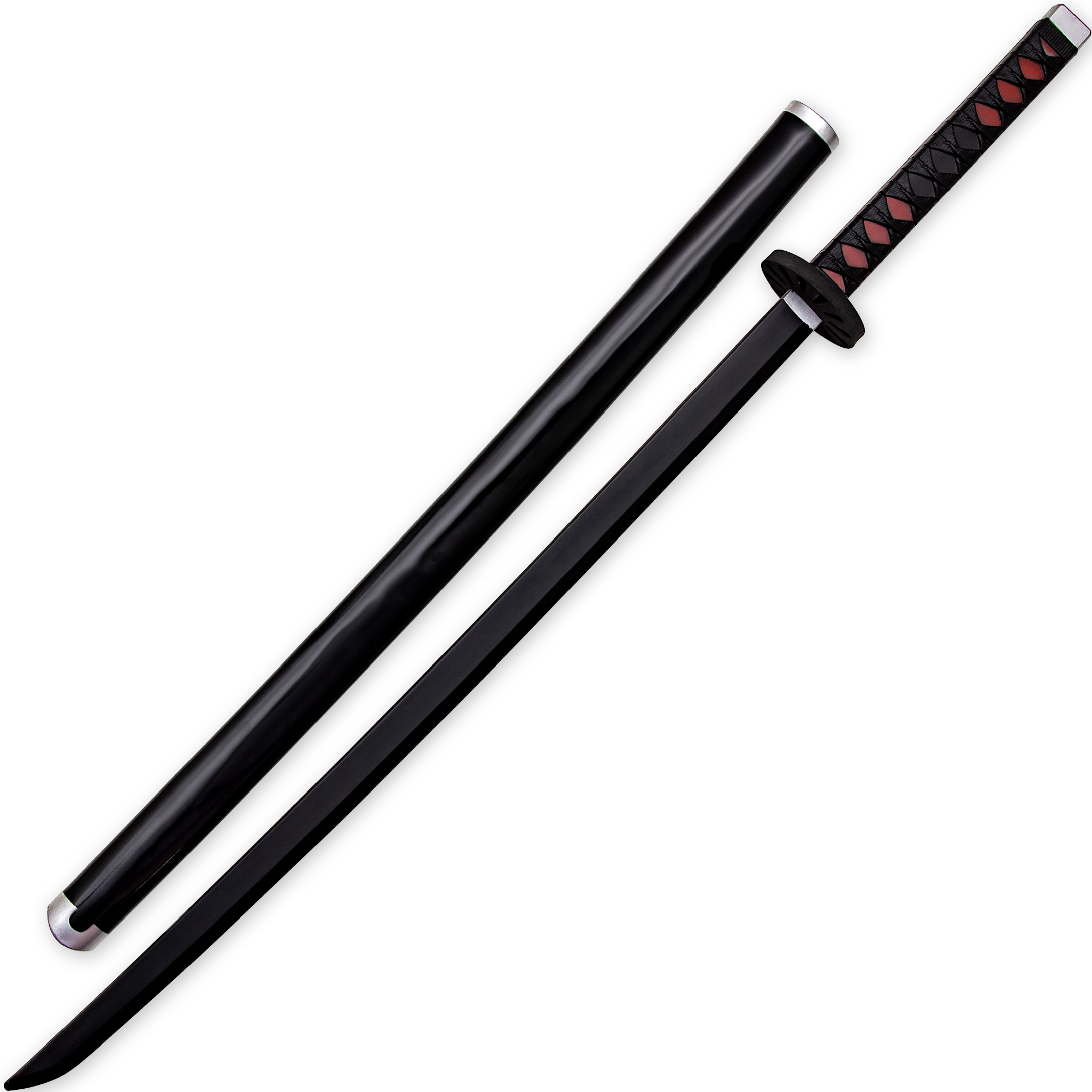 Tanjiro Kamado Sword - Black Nichirin Katana 