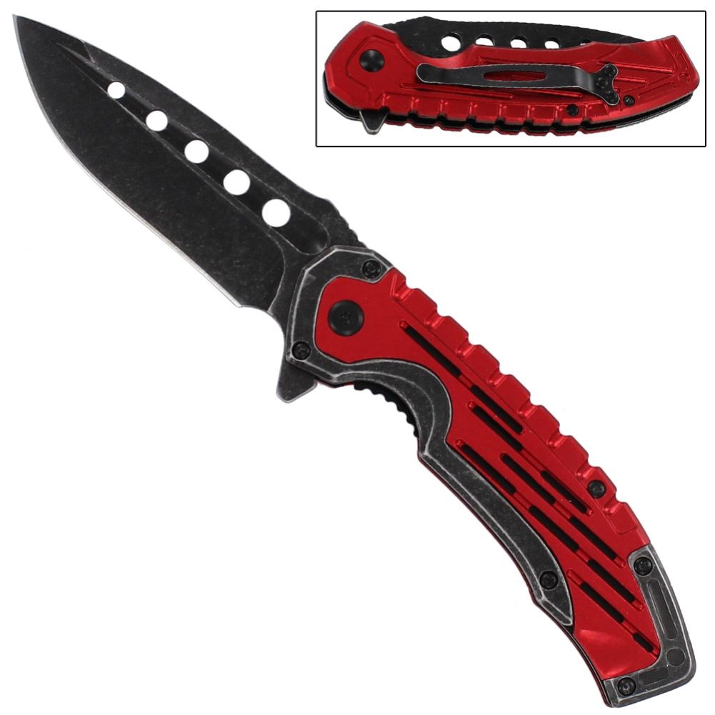 【 Lizzie Mandler】ナイフエッジスタッド Deadly Matter Pocket Knife with Spring Assist