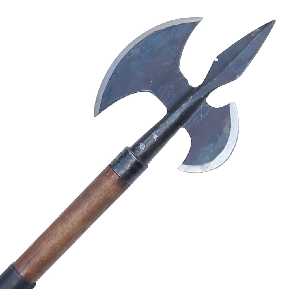 0689 Hand Forged Viking Invasion Battle Axe-img-3
