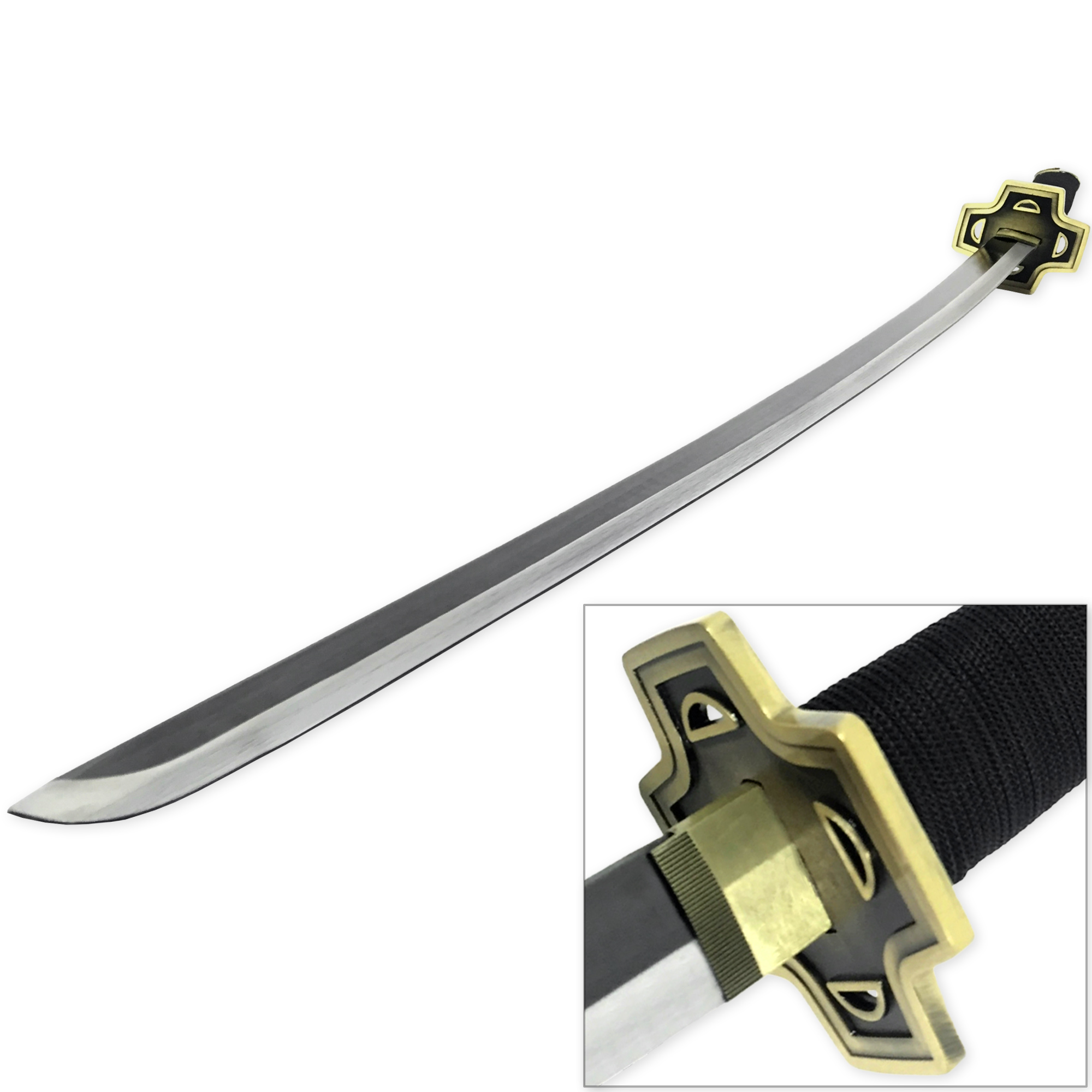 2437 Zoro's Yubashiri Replica Sword | Carbon Steel Blade Katana-img-1