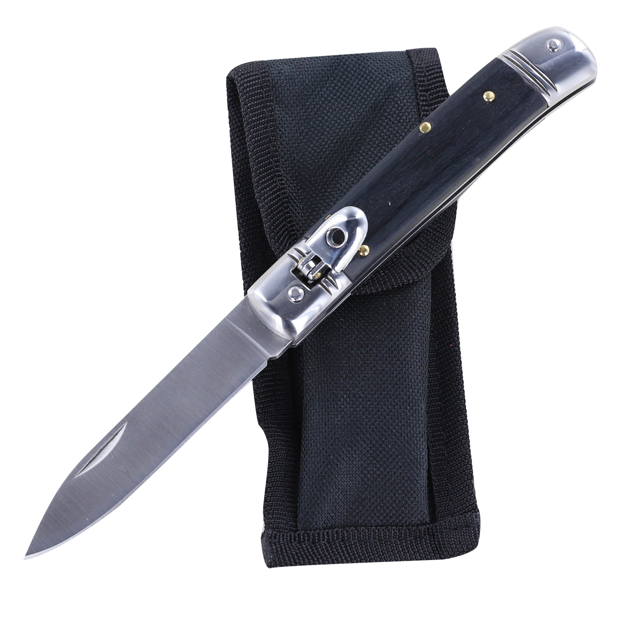 2451 Trial by Fire Automatic Lever Lock Switchblade Knife-img-1
