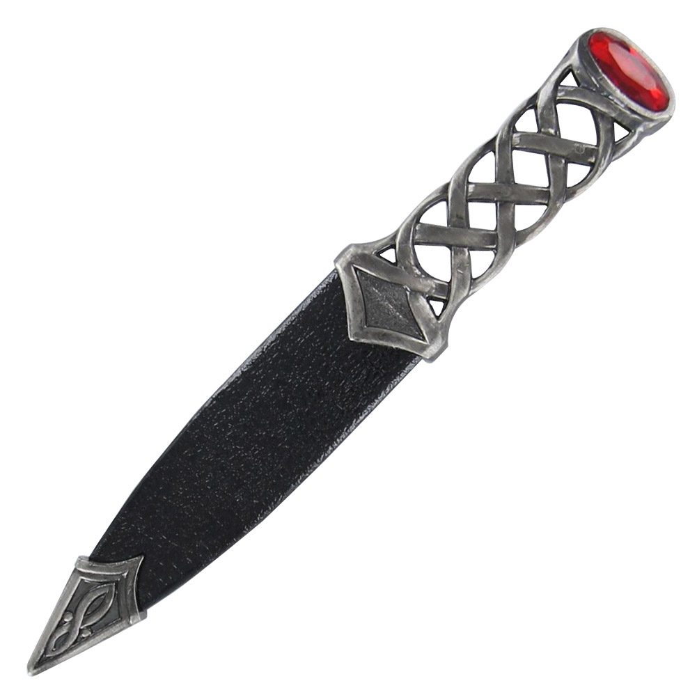 1310 Scottish Gaelic Sgain Dubhs Celtic Dagger Knife-img-4