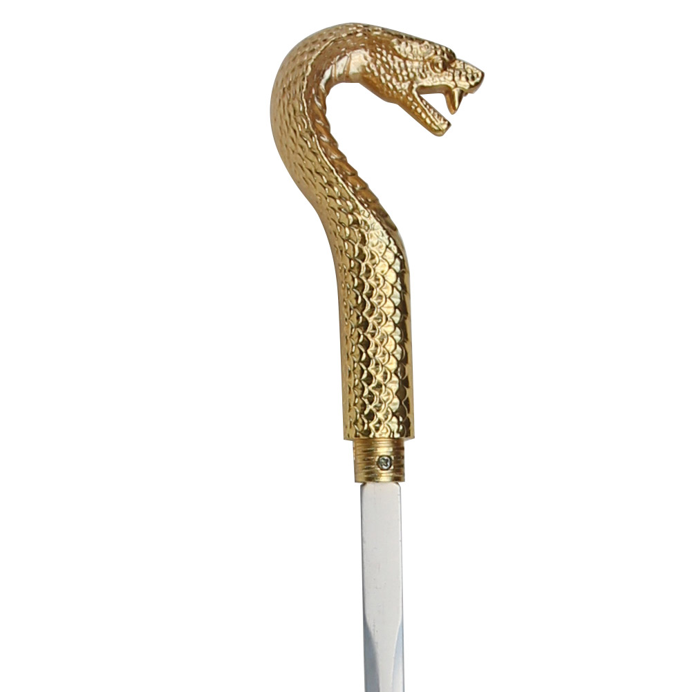 906G Golden Pharaoh King Cobra Sword Cane-img-3