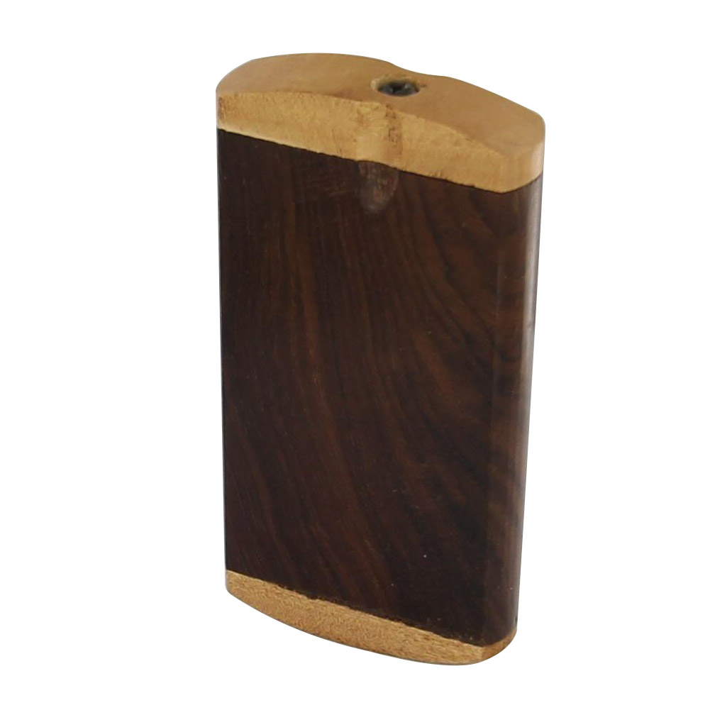 0468 Wooden Crafted Blank Slate Cigarette Tobacco Case Dugout-img-2