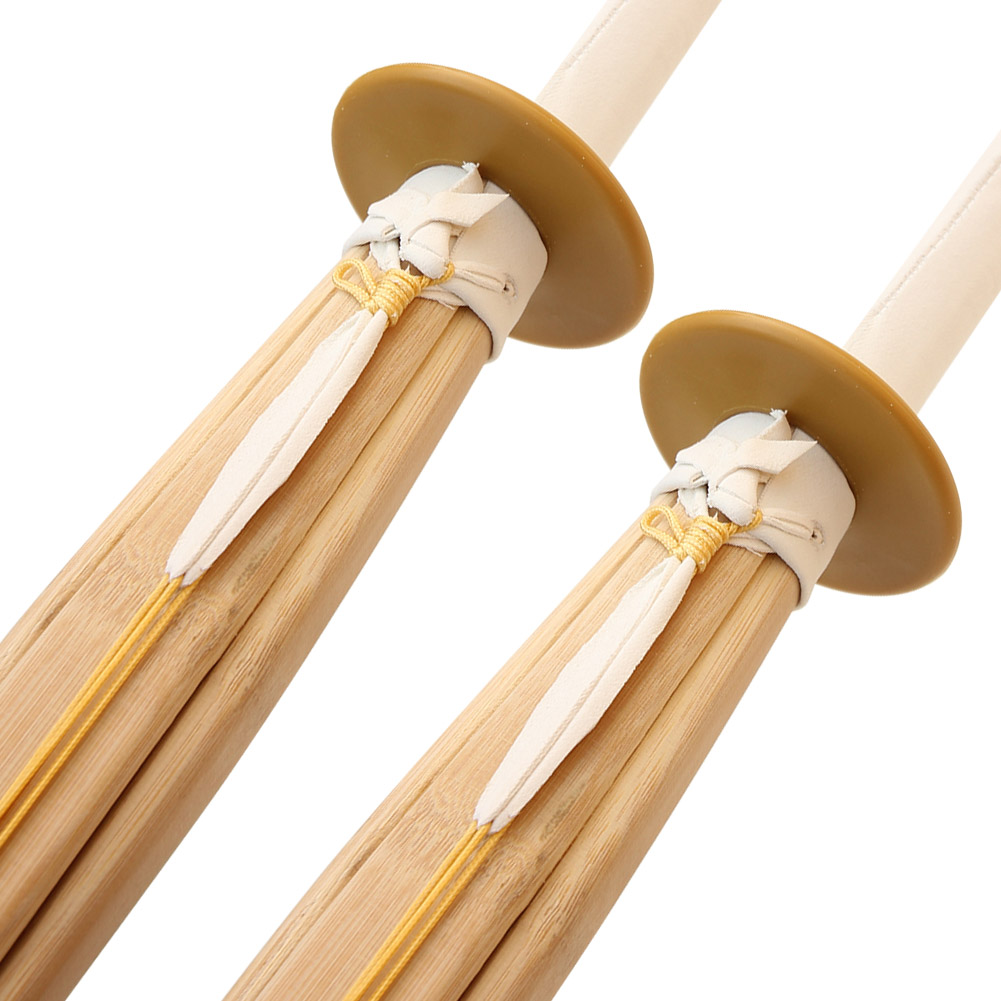 2PCS Dual Kendo Shinai Bamboo Practice Katana Set-img-1