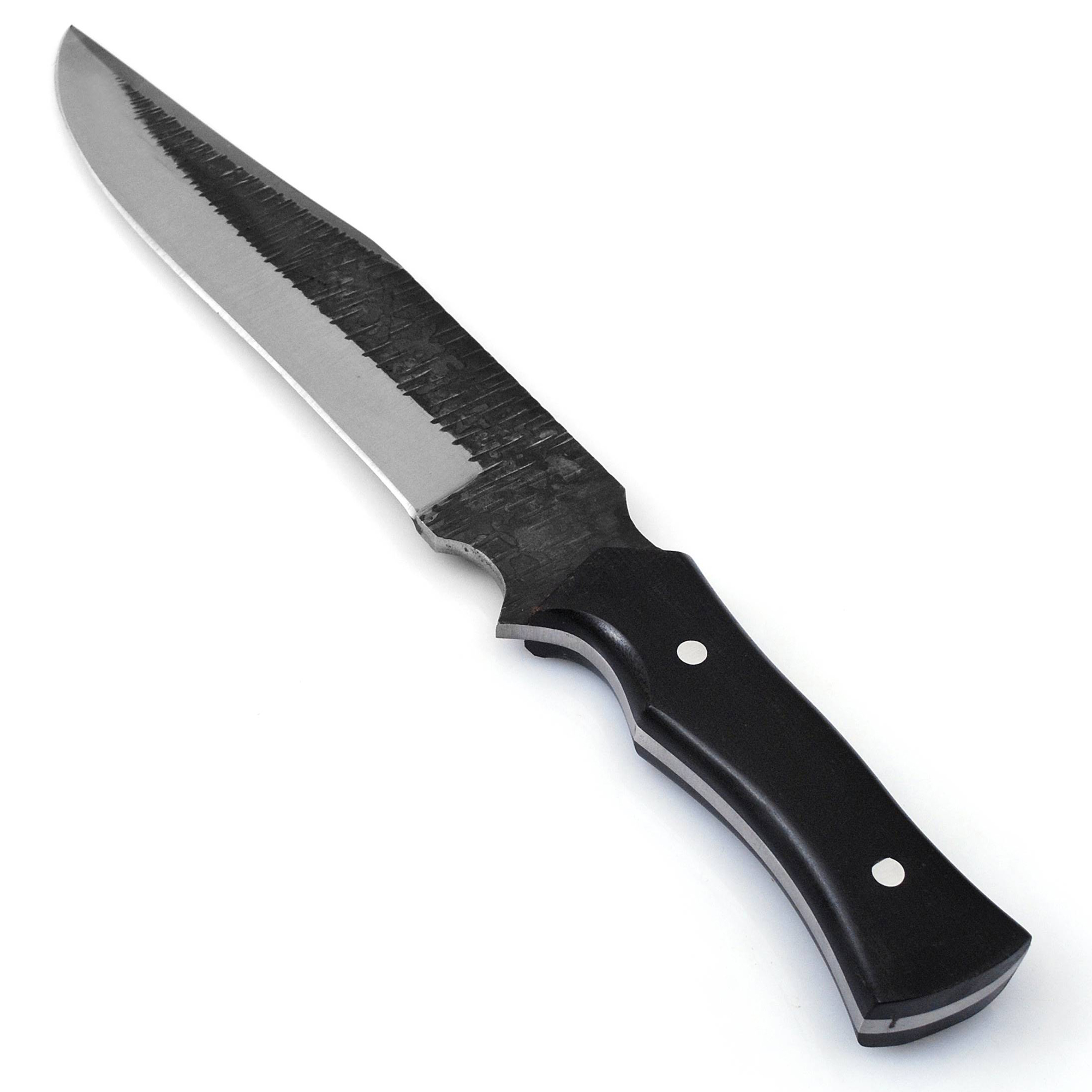 2502 Wild Hog Bowie Outdoor Hunting Knife | Micarta Handle |-img-2