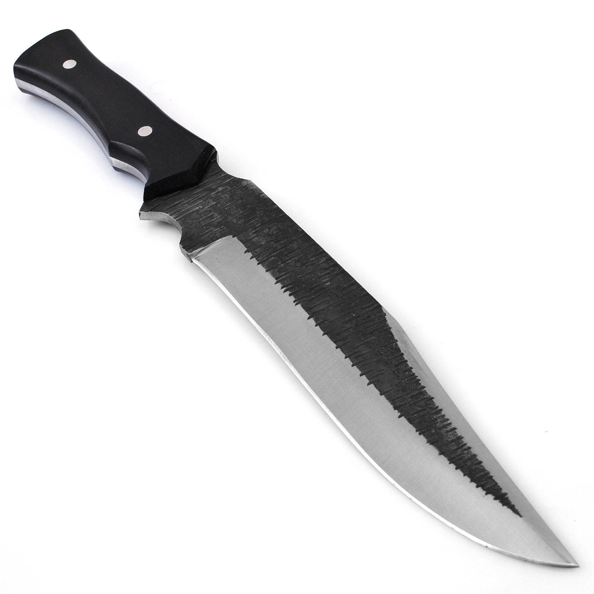 2502 Wild Hog Bowie Outdoor Hunting Knife | Micarta Handle |-img-1