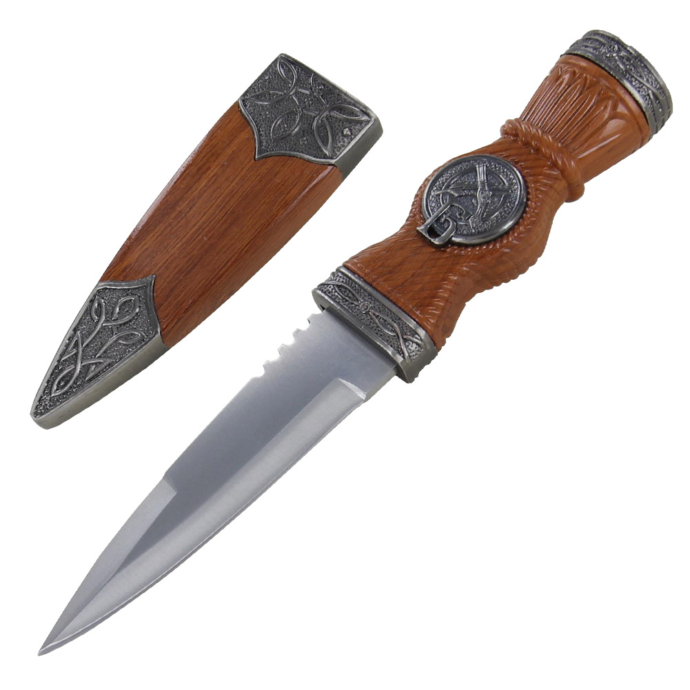 6083 Scottish Gaelic Sgian Dubh Dirk Dagger Knife-img-3