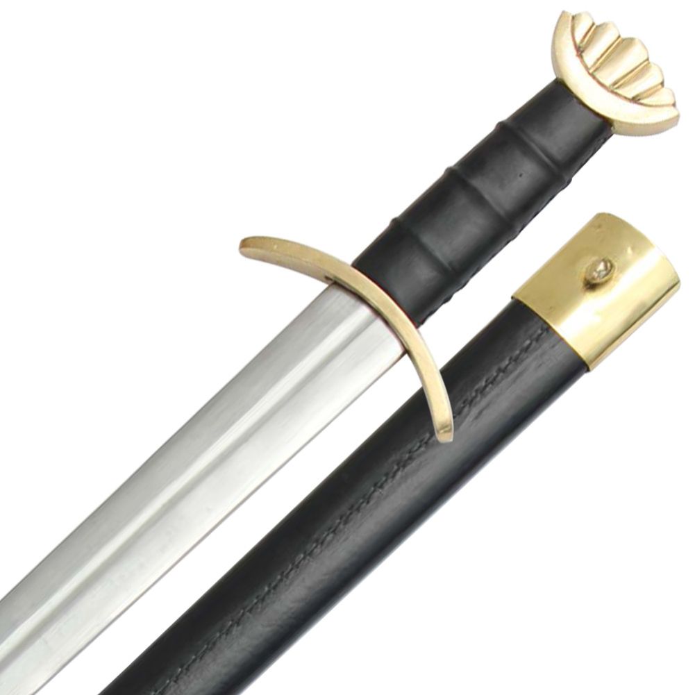 5515 Brass Noble Savage Viking Combat Sword-img-0