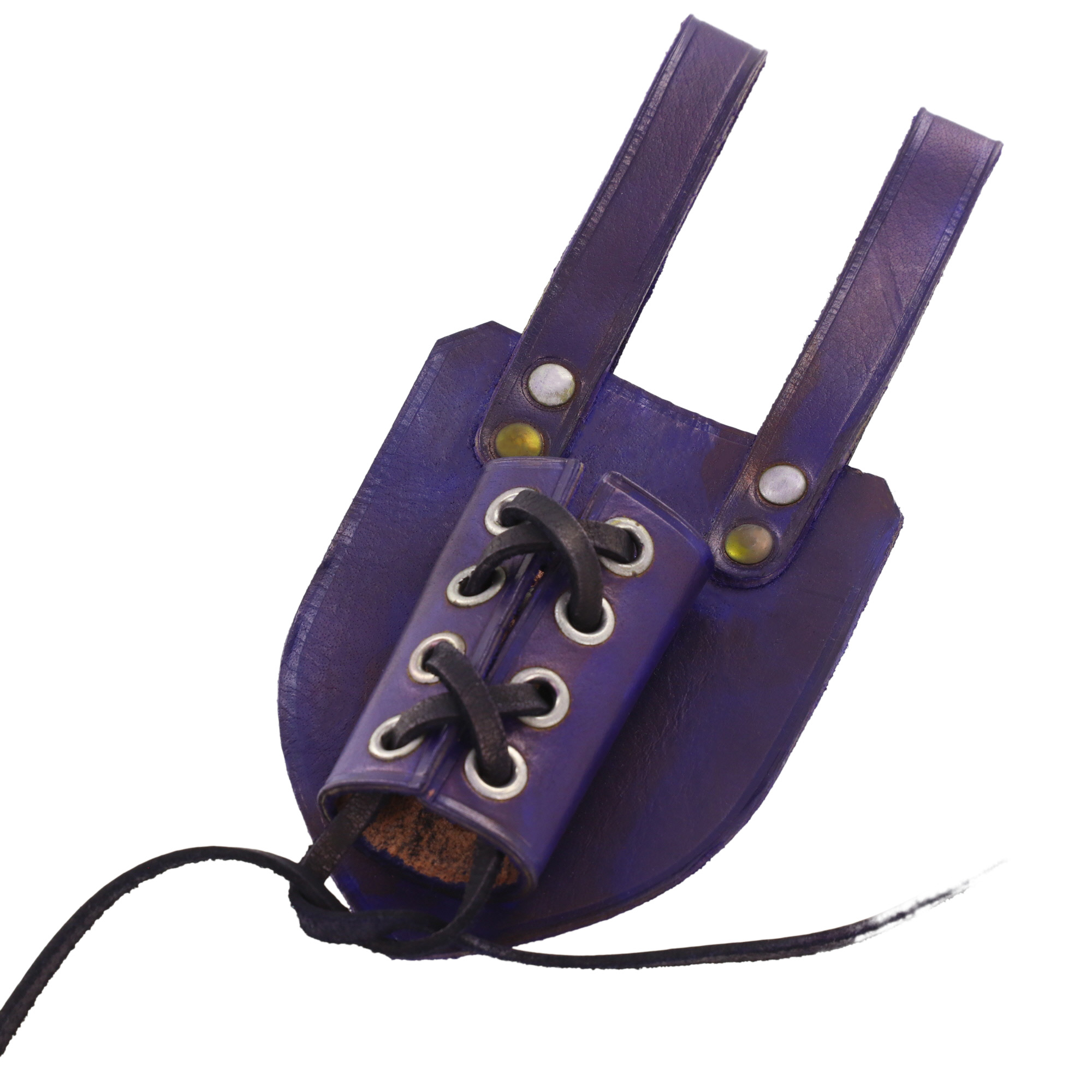 RPLE Genuine Leather Universal Dagger Frog | Purple-img-1