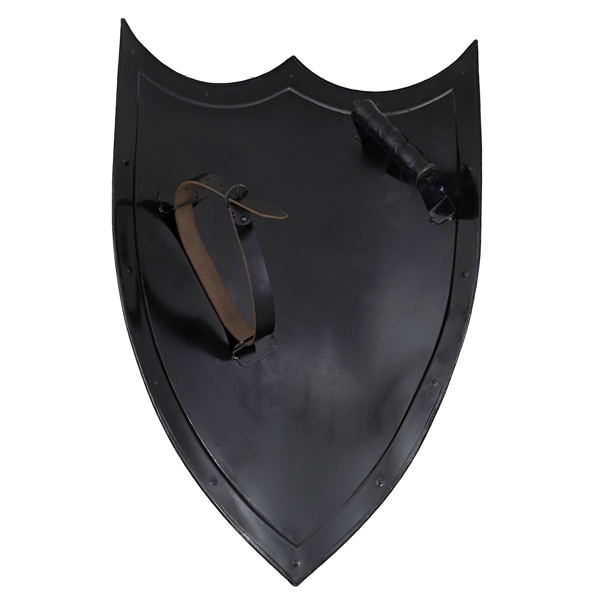 SH11 Faith in Barrier 20G Steel Costume Renaissance Faire Medieval Shield-img-1