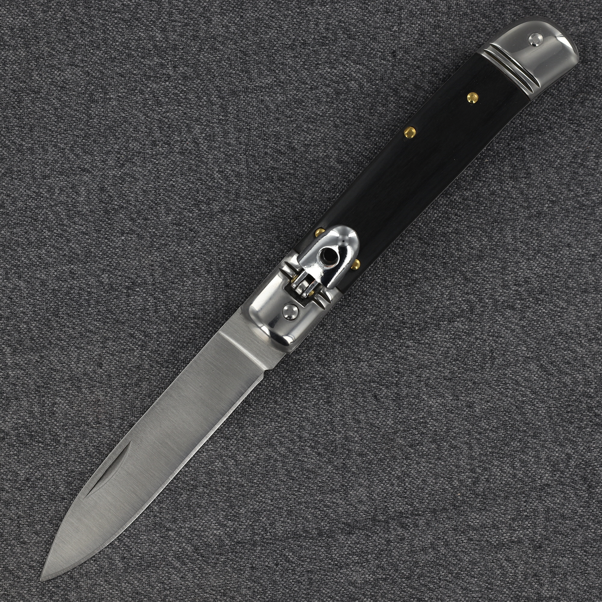 2451 Trial by Fire Automatic Lever Lock Switchblade Knife-img-0