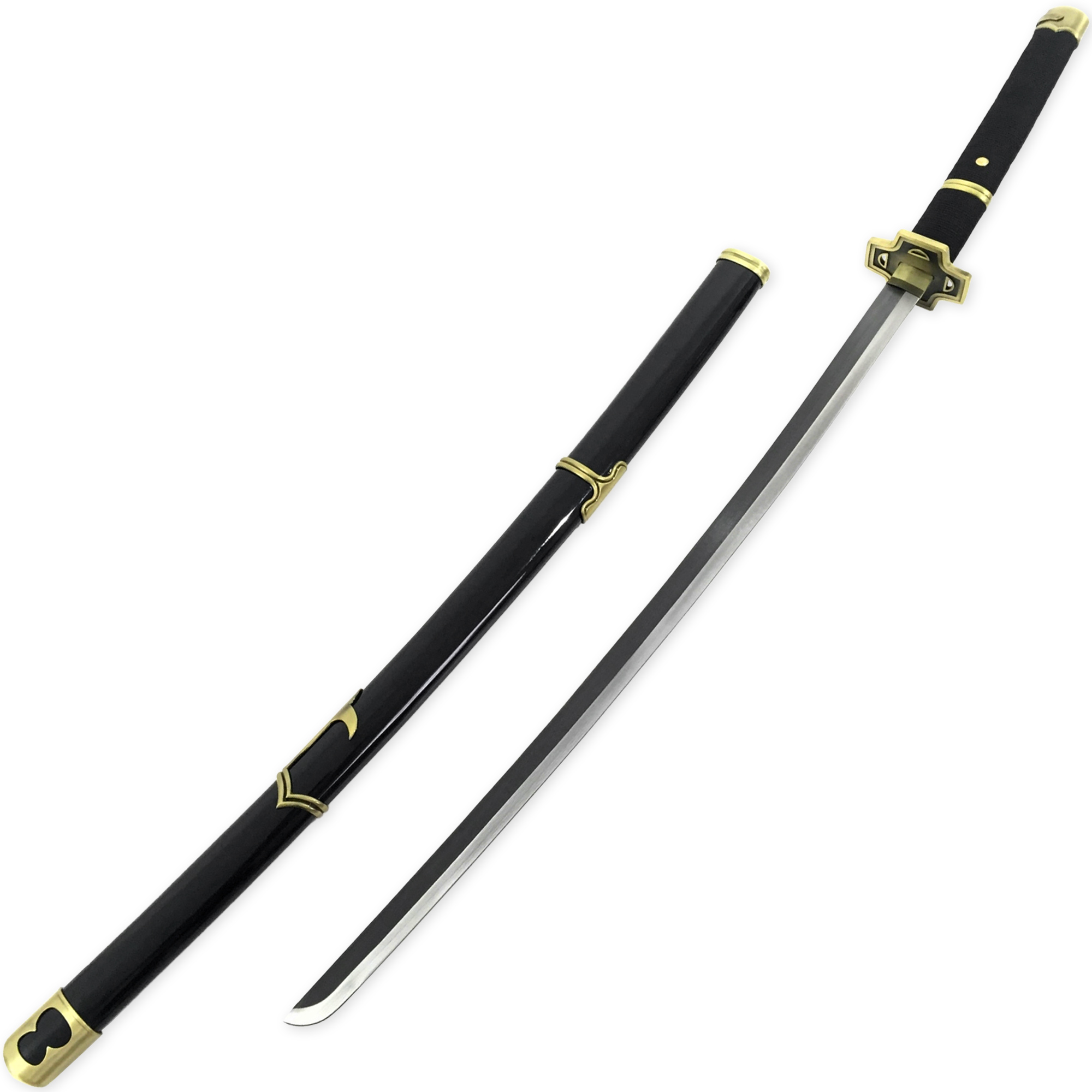 2437 Zoro's Yubashiri Replica Sword | Carbon Steel Blade Katana-img-0