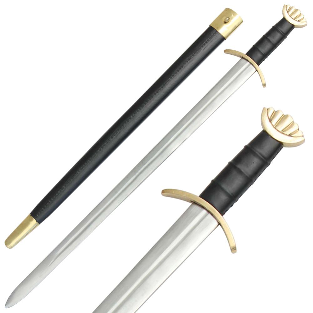5515 Brass Noble Savage Viking Combat Sword-img-2