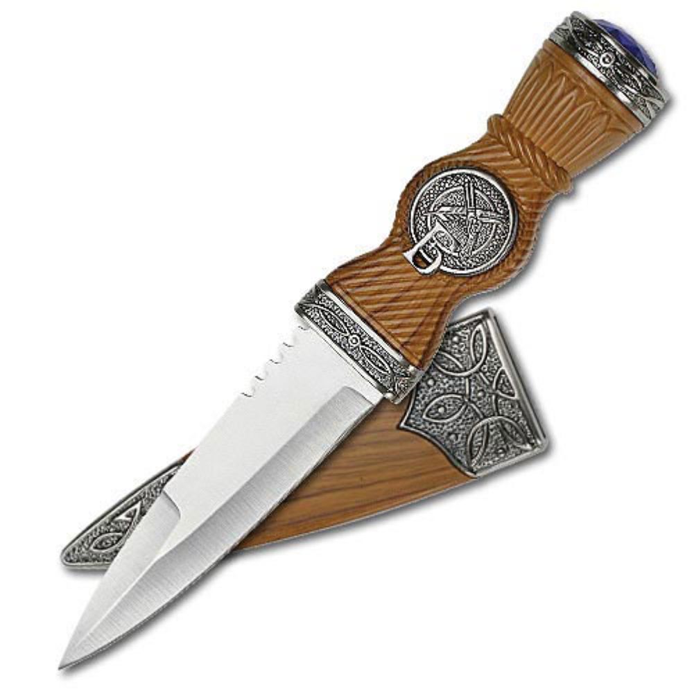 6083 Scottish Gaelic Sgian Dubh Dirk Dagger Knife-img-5