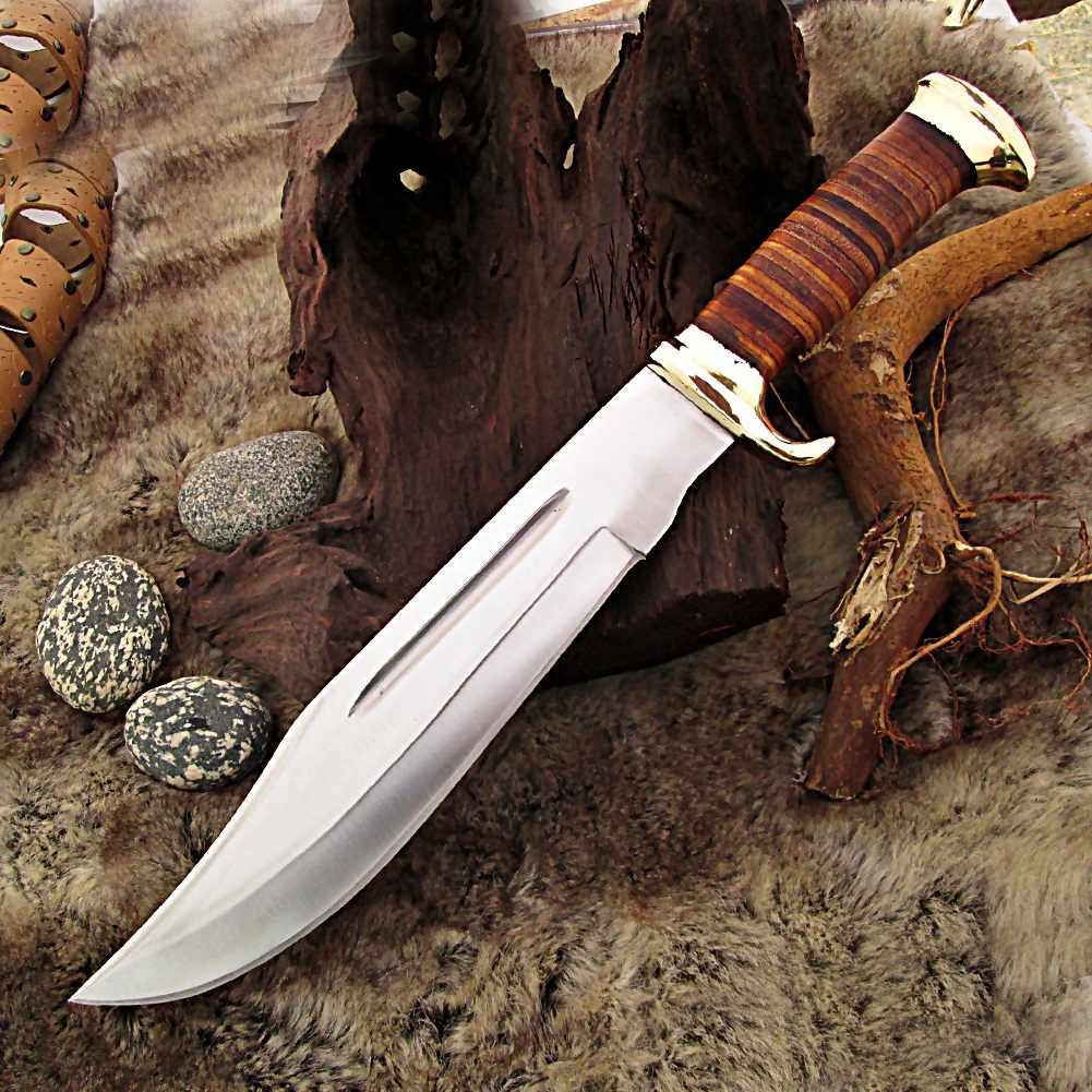 2008 Persian Blood Hunting Bowie Knife-img-0
