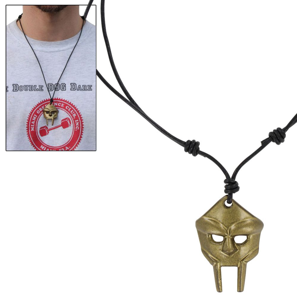 1712 Face of Metal Radical Doom Warrior Necklace-img-1