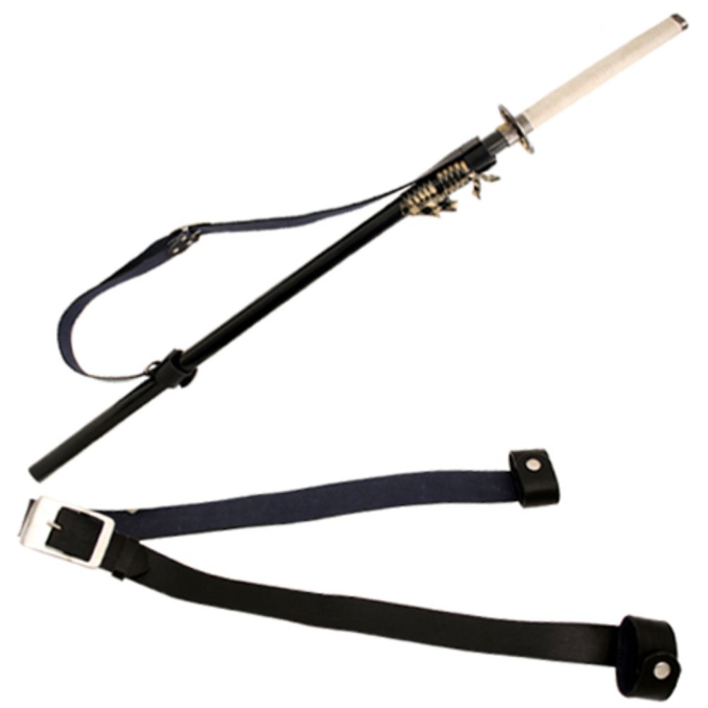 032B Deluxe Sword Leather Katana Belt Strap-img-0