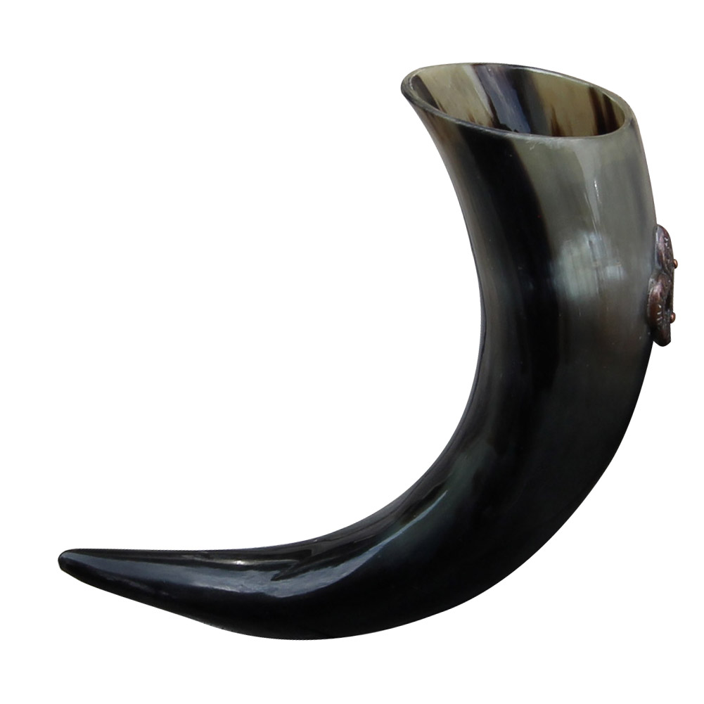 4247 French Royal Medieval Drinking Horn-img-3