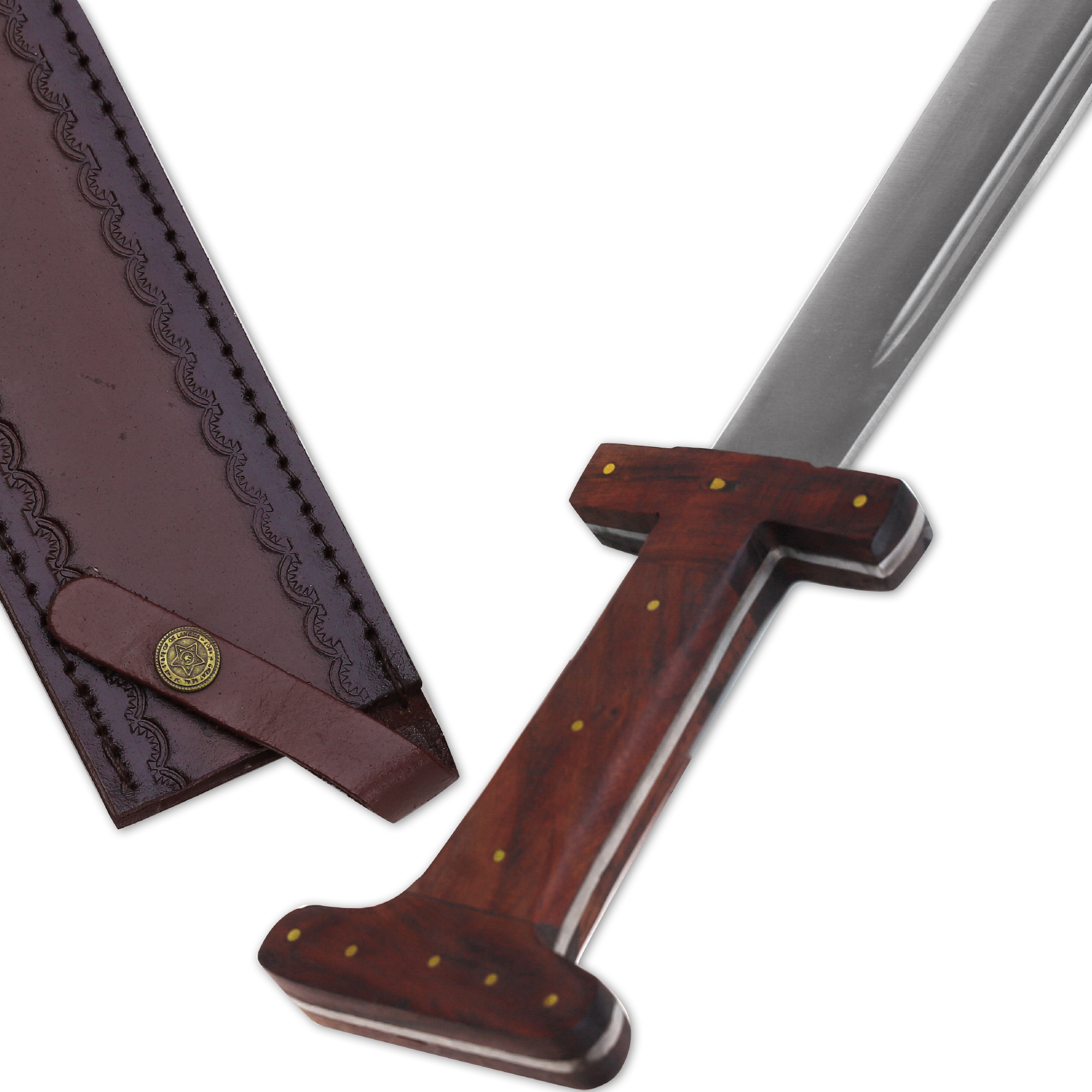 2819 9th Century Simplicity Viking Peterson Type M Historical Replica Sword-img-3