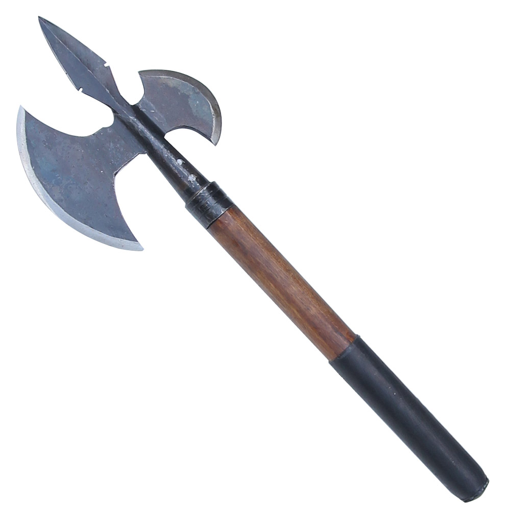 0689 Hand Forged Viking Invasion Battle Axe-img-0