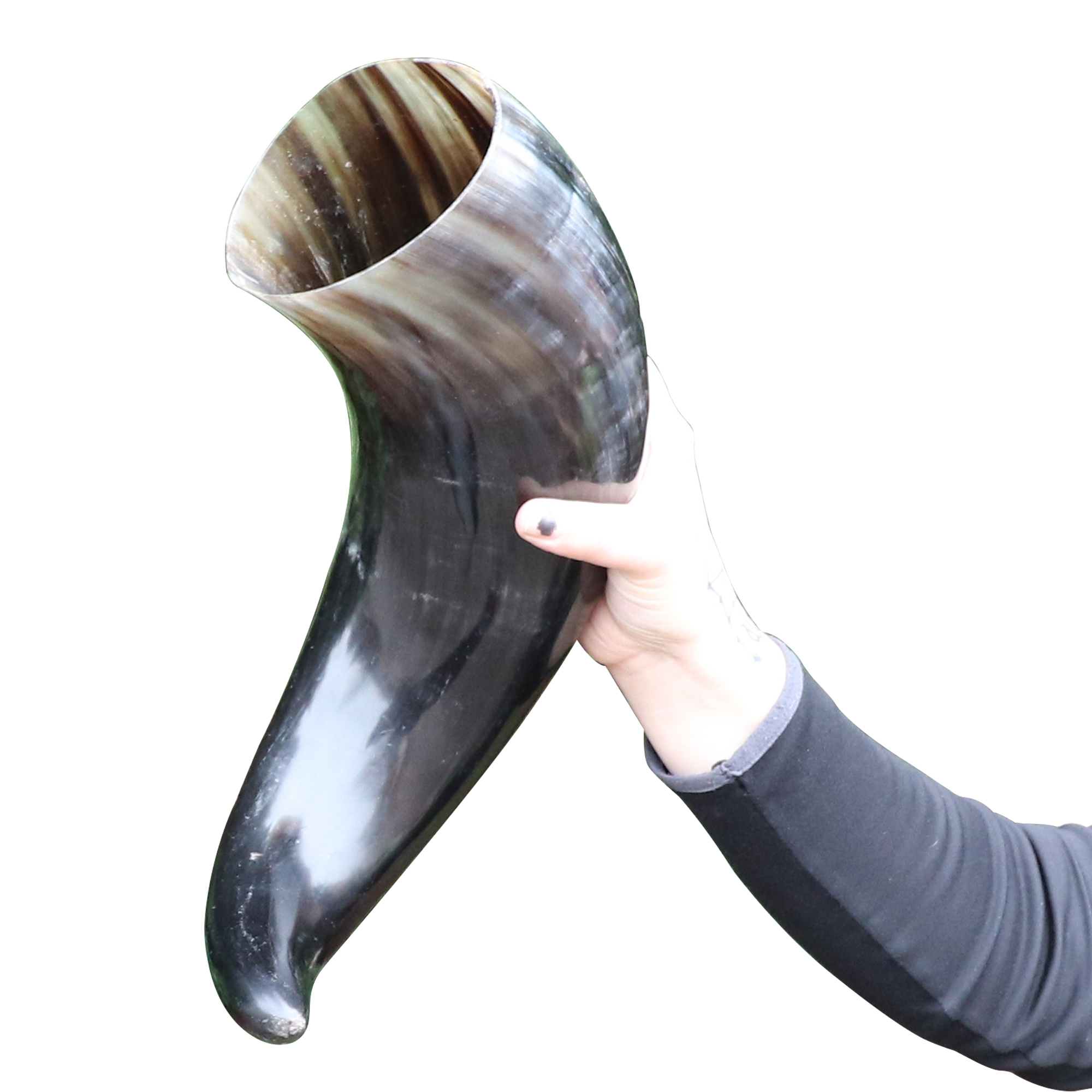 4200 Extra Large Medieval Ale Mead Drinking Horn-img-1